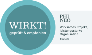 Wirkt-Siegel-2025_h-M Phineo Wirkt-Siegel - Wirksames Projekt, leistungsstrake Organisation 11/2025